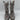 Dingo Boots Women Rhinestone  Floral Cowgirl Silver Size 9.5 - Very Good - Ufashion