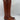 Wonderwest Women's Estilo Tall Western Boots Snip Toe Orange Size 9.5 B - Very Good - Ufashion