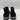 Stacy Adams Mens 10.5M Black Suede Leather Chelsea Boots W/ Rubber Sole - Very Good - Ufashion