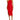 line and dot Mia Midi Dress Scarlet Red LG - Ufashion