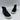 Blowfish Malibu Kid's Wayout Sneakers Black Leather Size 10 - Very Good - Ufashion