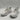 Nike Womens Running Shoes Size 9 White Gray Lightweight Breathable Mesh Sneakers - Very Good - Ufashion