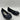 Anne Klein IFlex Navy Blue Patent Leather & Mesh Ballet Flats With Buckle Size 8 - Very Good - Ufashion
