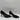 Karl Lagerfeld ROULLE Black Leather Pointy Toe Slip On High Heels Womens 8M/38.5 - Ufashion