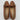 Naturalizer Womens Brown Loafers With Buckle Detail Size 7.5M Leather Upper Slip - Ufashion