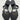Clarks Collection Womens Black Leather Ankle Strap Block Heel Sandals Size 7 - Very Good - Ufashion