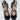 ADRIENNE VITTADINI Black Leather Strappy High Heel Sandals  Ankle Straps Size 6M - Like New - Ufashion