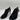 Lifestride MOD Black Suede Peep Toe Ankle Boots Size 9.5 3" Heel Zip Back Comfor - Very Good - Ufashion