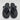 Tommy Hilfiger Vedna Flip Flops Black Size 7M - Very Good - Ufashion