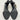 NATURALIZER Vera Black Leather Ankle Strap Block Heel Sandals Size 9M Womens Dre - Very Good - Ufashion
