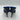 Women’s Saint Laurent LA Silk Heeled Mules Blue Size 42 - Very Good - Ufashion