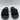 Nike Women's Offcourt  Slip On Slide Sandals Black #BQ4632-002 Size 7 - Like New - Ufashion