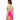 Beach Riot Women's Standard Jessa One-Piece, Raspberry Color-Block - Ufashion