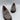 White Mountain Loafer Gunner Lug Sole Platform Gray Suede Chunky Size 7.5 M - Very Good - Ufashion