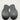 Givenchy Marshmallow Black Rubber Platform Slides Size 38 Made In Italy - Very Good - Ufashion