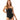 Tommy Bahama Women's Pearl Solids Shirred Bandeau Swimsuit Black Size 10 - Ufashion