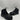 Men’s Steel Blue Parkes Bump Cap Zip Safety Boots Black Size 11.5 - Very Good - Ufashion