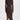 Norma Kamali Women's Long Sleeve Turtle Neck Side Drape Gown, Chocolate, Brown, - Ufashion
