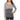 Mavi Jeans - Color Blocking Top Long Sleeve Grey Women’s Top Size XS - Ufashion