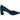 Bellini Vinny Women's Pleated Block Heel Pump, Teal Microsuede, 9.5 Medium (B) - Ufashion