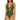BECCA by Rebecca Virtue Line in The Sand Lainey Textured Rib Plunge One-Piece - Ufashion