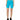 Skechers Women's Go Walk Ribbed High Waist 8 inch Bike Shorts, Aqua size M - Ufashion