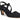 Ros Hommerson Women's Caliente Comfortable Retro-Style Strappy Heel Black Micro - Very Good - Ufashion