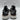 Donald Pliner Kinsley Leather-Trim Sandal Black Leather  Women's  Size 7 - Very Good - Ufashion