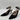 Journee Collection Womens Black Pointed Toe Heels With Ankle Strap Size 10 - Very Good - Ufashion