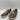 Clarks Womens Metallic Bronze Casual Sneakers With White Soles Size 11 US - Very Good - Ufashion