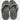 Mens OluKai Ohana Black Flip-Flops Size 16 Synthetic Upper & Rubber Sole - Very Good - Ufashion