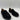 Journee Collection Womens Black Suede Slip-On Loafers Size 5.5 Lug Sole Durable - Very Good - Ufashion