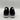 Calvin Klein Womens Black Slip-On Sneakers Size 9.5 Fabric & Leather Upper - Very Good - Ufashion