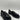 Womens Black Platform Lug Sole Loafers 9M By Crown Vintage Synthetic Upper - Very Good - Ufashion