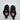 Nike Kids Athletic Sneakers 7C Black/White With Red Swoosh & Pink Accents - Very Good - Ufashion