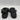 Madden Girl Womens Sprittz Double Buckle Strap Flat Sandals Black Size 8.5 - Very Good - Ufashion
