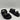 Madden Girl Womens Sprittz Double Buckle Strap Flat Sandals Black Size 8.5 - Very Good - Ufashion
