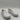 Vans White Canvas Classic Slip-On Shoes Size 3 Youth Durable Rubber Sole - Very Good - Ufashion