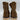 Duradero Men's 6” Moc Toe Leather Wedge Boots 1630 Rust-Brown Size 11.5 W - Very Good - Ufashion