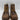 Duradero Men's 6” Moc Toe Leather Wedge Boots 1630 Rust-Brown Size 11.5 W - Very Good - Ufashion