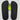 Under Armour Core Remix Neon Slide Mens Pool Sandal Black/Yellow Size 13 - Very Good - Ufashion