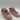 P448 Pink Suede Low-Top Sneakers Womens Size 40 Casual Shoes With Neon Sole - Very Good - Ufashion