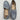 Roxy Womens Bayshore Platform Loafer Slip-On Shoes Size 10 Blue & White Knit - Very Good - Ufashion