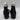 Mix No. 6  Girl Tina Pump Black Satin Rhinestone Size 5 M - Very Good - Ufashion