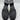Mix No. 6  Girl Tina Pump Black Satin Rhinestone Size 5 M - Very Good - Ufashion