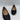 Naturalizer Women's Flexy Slip On Flats Black Leather Side 9 N - Very Good - Ufashion
