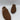 Journee Collection Womens Lucie Slip On Almond Toe Loafer  - Tan Brown Size 10 - Like New - Ufashion