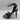 Nine West Womens Loola Patent Black Cheetah Print ￼Slingback Sandals Size 7.5 M - Very Good - Ufashion