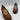 Soul by Naturalizer Women's About Time Wedge Pump Brown Size 6.5 W - Very Good - Ufashion