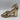Nine West Women's Saile Sandals Gold Patent Leather Size 9 M - Like New - Ufashion
